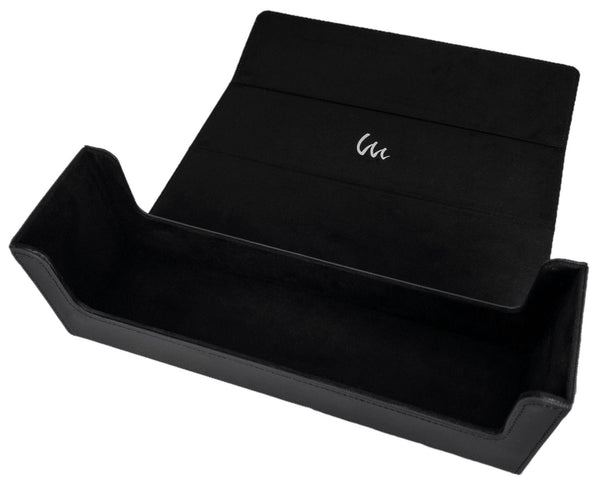 ストレージボックス トレカ 400 デッキケース 収納 (ブラック) - Mint Protect